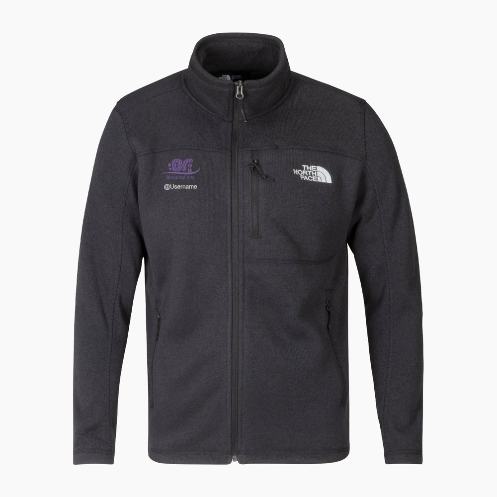 Custom  North Face® Sweater Fleece Jacket